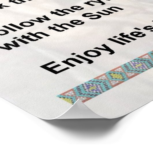 10 Gebote NA Poster (Ecke)