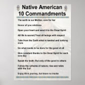 10 Gebote NA Poster (Vorne)