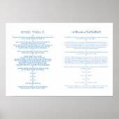 10 Gebote Poster (Vorne)