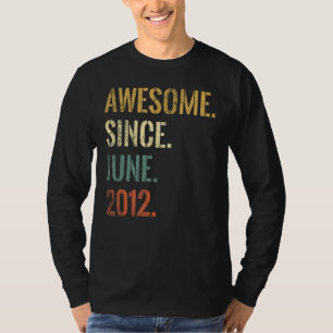 10. Geburtstag 10 Jahre alt Phantastisch seit Juni T-Shirt
