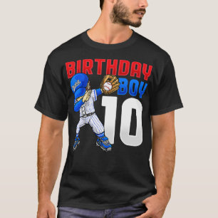 10. Geburtstag Baseball Geburtstagskind T-Shirt
