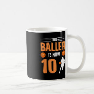 10. Geburtstag Basketball Dieser Baller ist jetzt Kaffeetasse