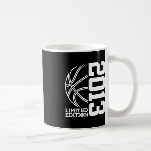 10. Geburtstag Basketball Limited Edition 2013 2 Kaffeetasse (Rechts)