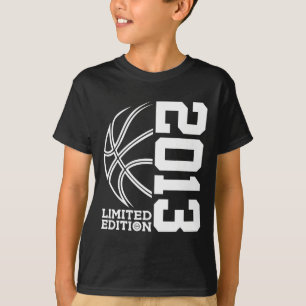 10. Geburtstag Basketball Limited Edition 2013 2 T-Shirt