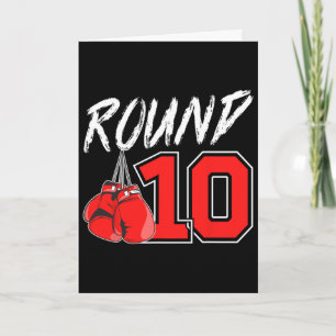 10. Geburtstag Boxen Junge 10 Jahre alt Boxer Bday Karte