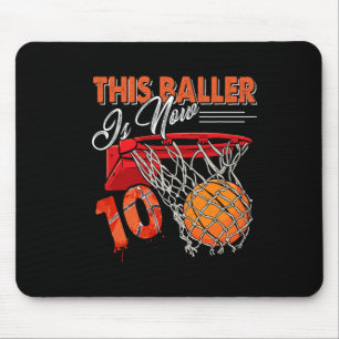 10. Geburtstag Bysketbyll Spaß 10 Jahre alte Kinde Mousepad