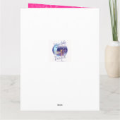 10. Geburtstag Cheerleader Dancing, Stars in Blend Karte (Rückseite)