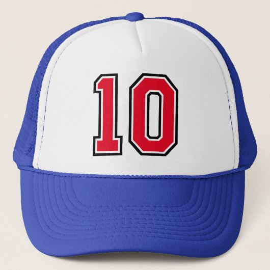 10. Geburtstag Classic Trucker Hat Truckerkappe (Vorderseite)