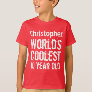 10. Geburtstag der Coolsten 10-jährigen RED 3 T-Shirt