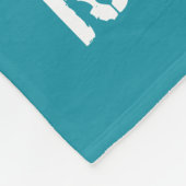 10. Geburtstag der Coolststen 10-jährigen Aquamari Fleecedecke (Ecke)