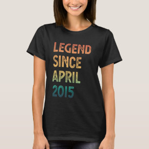 10. Geburtstag der Jungen Mädchen Legend seit Apri T-Shirt