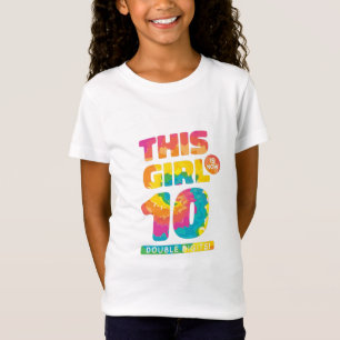 10. Geburtstag, dieses Mädchen ist jetzt 10 zweis T-Shirt