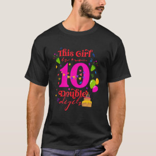 10. Geburtstag Dieses Mädchen ist jetzt 10 zweiste T-Shirt