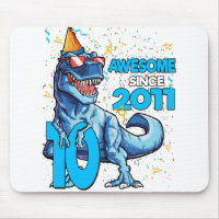 10. Geburtstag Dinosaurier 10 Jahre Junge Kinder