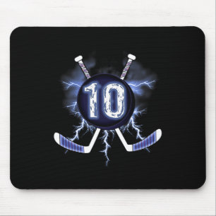 10. Geburtstag - Eishockey 10 Jahre alt Mousepad