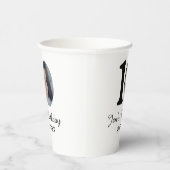 10. Geburtstag Foto kühnen Brief Kindernahrungsdat Pappbecher (Rechts)