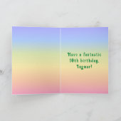 10. Geburtstag — Fun Cake & Candles, w/Individuell Karte (Innenseite)