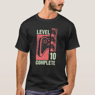 10. Geburtstag für Girls Boys Gamer Gaming Geschen T-Shirt