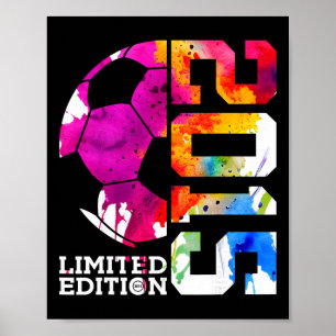 10. Geburtstag Fußball Limited Edition 2015  Poster