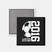 10. Geburtstag Fußball Limited Edition 2016 _1 Magnet (Vorderseite/Rückseite)