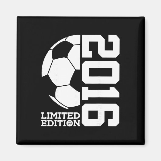 10. Geburtstag Fußball Limited Edition 2016 _1 Magnet (Vorne)