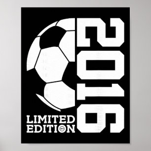 10. Geburtstag Fußball Limited Edition 2016 _1  Poster