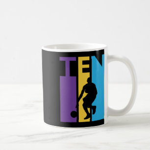 10. Geburtstag Geschenk zehn farbenfrohe Bysketbyl Kaffeetasse
