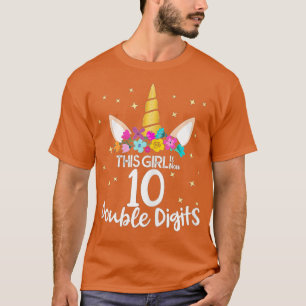 10. Geburtstag Geschenke dieses Mädchen ist jetzt  T-Shirt