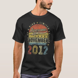 10. Geburtstag Großartig seit November 2012 10 Ja T-Shirt