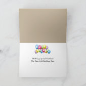 10. Geburtstag heißes Kakao und Donut Karte (Innenseite)