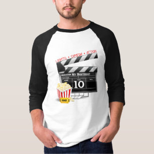 10. Geburtstag Hollywood Movie Party T-Shirt