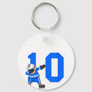 10. Geburtstag Junge Eishockey Kinder 10 Jahre alt Schlüsselanhänger
