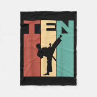10. Geburtstag Karate Taekwondo Thema 10 Jahre alt