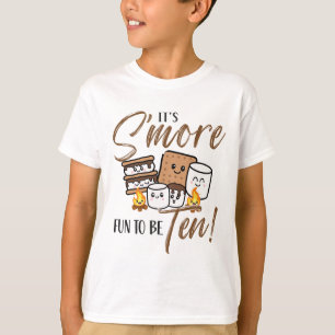 10. Geburtstag Lagerfeuer Marshmallow Es Ist Mehr T-Shirt