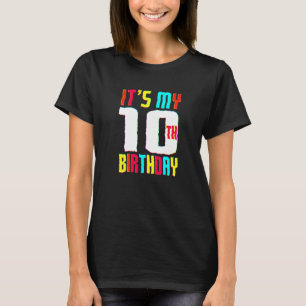10. Geburtstag Mein 10. Geburtstag 10 Jahre altes  T-Shirt