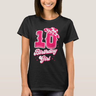 10. Geburtstag Outfit Girl 10 Jahre Altes Rodeo We T-Shirt