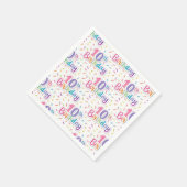 10. Geburtstag Papiertücher, 10. Geburtstagsfeier Serviette (Ecke)