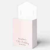 10. Geburtstag Rose Gold Glitzer Foto vielen Dank Geschenkschachtel (Geöffnet)