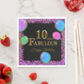 10. Geburtstag Serviette (Beispiel)