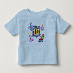 10. Geburtstags-Logo Kleinkind T-shirt