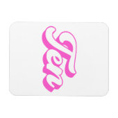10. Geburtstags Retro Girl Magnet (Horizontal)
