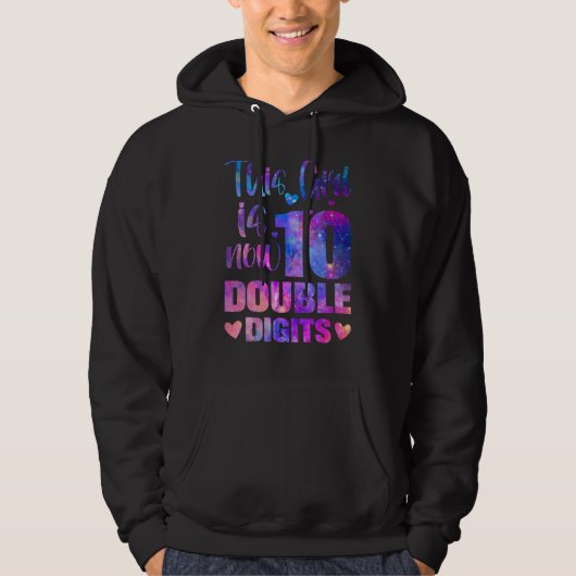 10. Geburtstagsgeschenk dieses Mädchen ist jetzt 1 Hoodie (Vorderseite)
