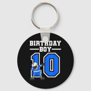 10. Geburtstagsgeschenk Zehn Vintage Hockey Geburt Schlüsselanhänger