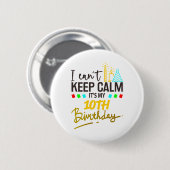 10. Geburtstagskind Button (Vorne & Hinten)