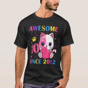 10. Geburtstagsmädchen 10 Jahre alt Phantastisch s T-Shirt