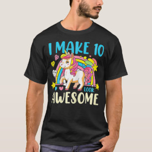 10. Geburtstagsmädchen phantastisches niedliches E T-Shirt