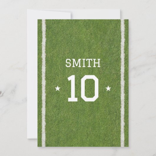 10. Geburtstagsparty Einladung (Rückseite)