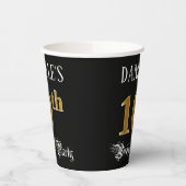 10. Geburtstagsparty - Extravagantes Drehbuch, Imi Pappbecher (Links)