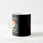 +10 Genauigkeit –5 Navigation Pixel Disc Golf Spie Kaffeetasse (Vorderseite Links)
