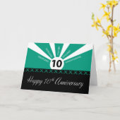 10. Geschäftsjahr Anniversary, Green Karte (Gelbe Blume)